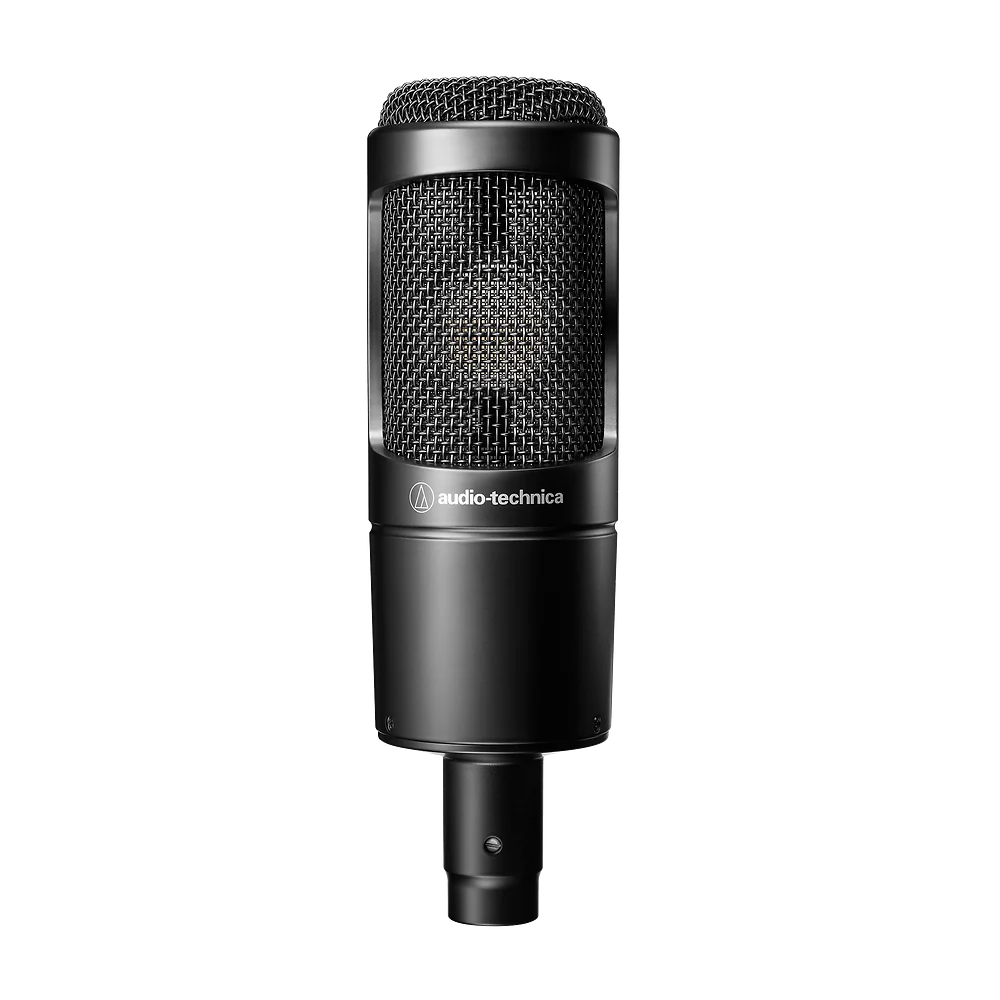 Audio-Technica AT2035 Condenser Large-Diaphragm Studio Microphone - front view