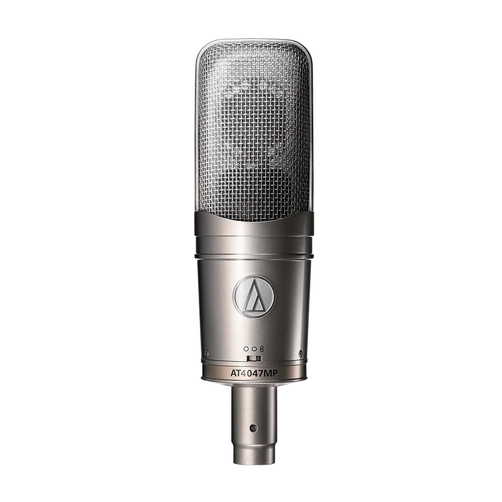 Audio-Technica AT4047MP Cardioid Condenser Studio Microphone - front view