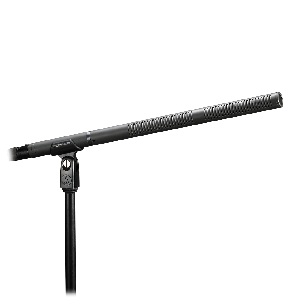 Audio-Technica AT8035 Line + Gradient Condenser Shotgun Microphone - front view