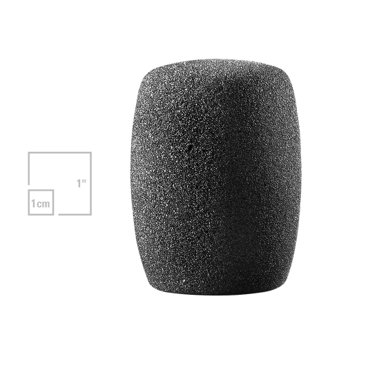 Audio-Technica AT8112 Large Cylindrical Foam Windscreen - front view