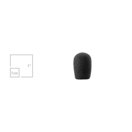 Audio-Technica AT8131 Miniature Foam Windscreen - front view