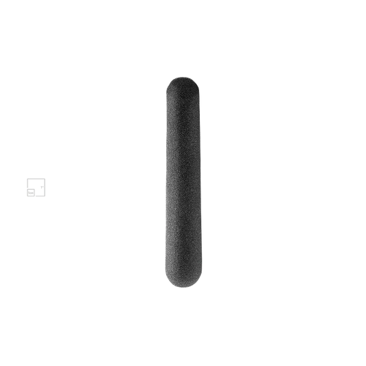 Audio-Technica AT8135 Shotgun Foam Windscreen - front view