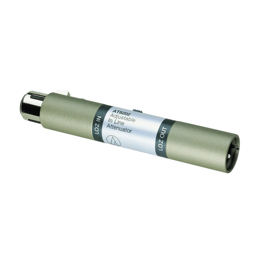 Audio-Technica AT8202 Adjustable In-line Attenuator - front view