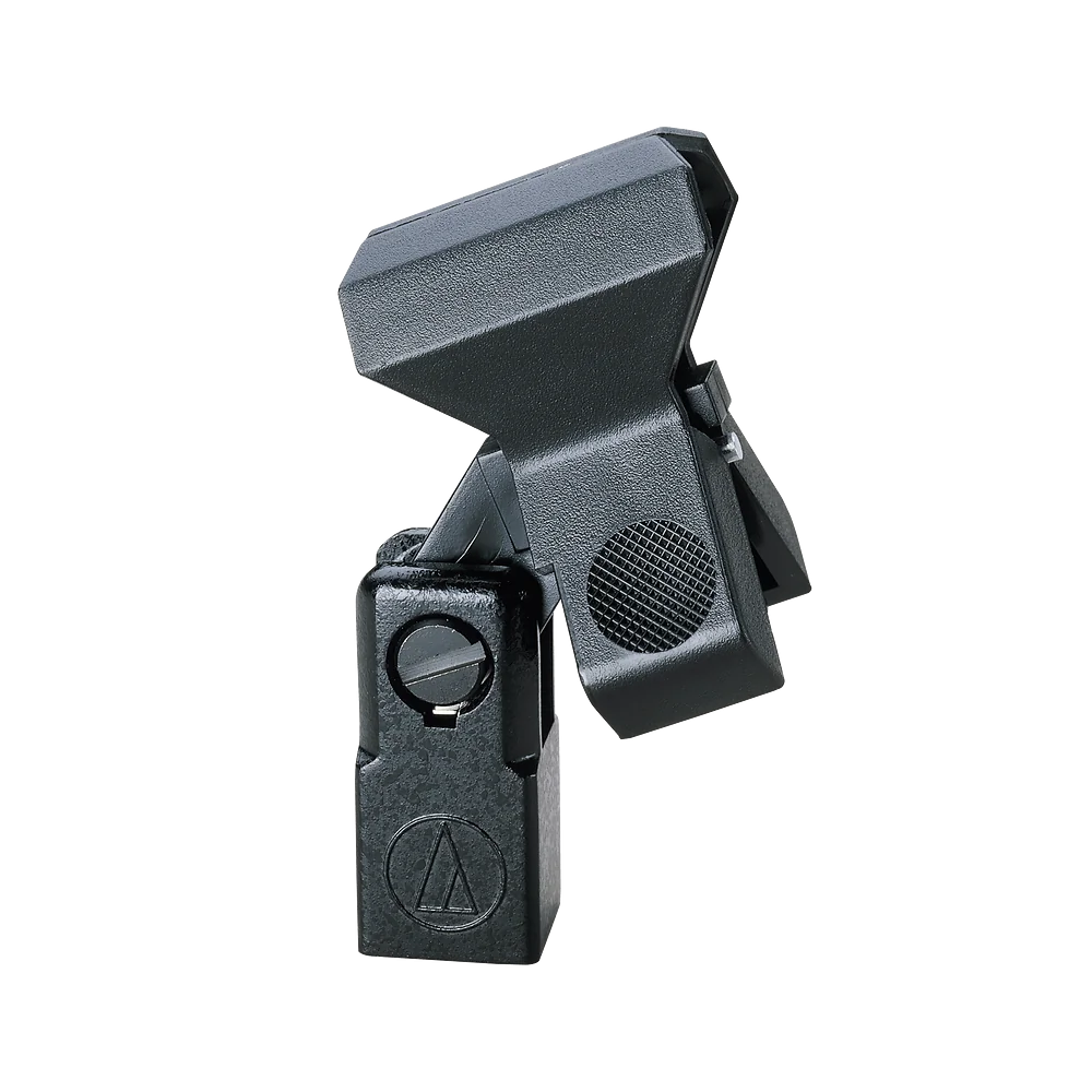 Audio-Technica AT8407 Spring-clip Microphone Stand Clamp - front view
