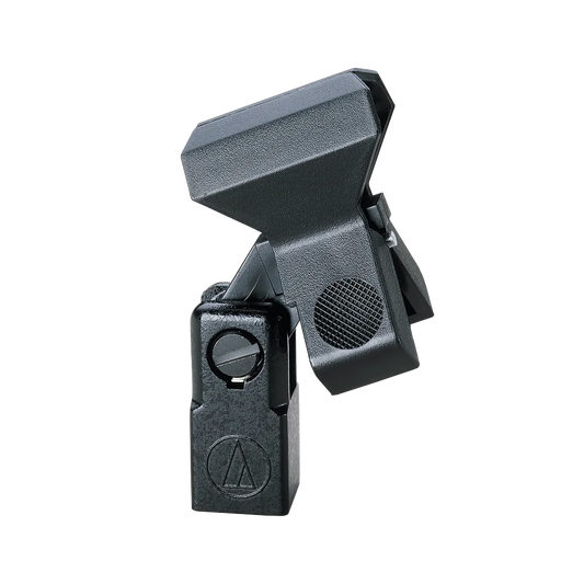 Audio-Technica AT8407 Spring-clip Microphone Stand Clamp - front view