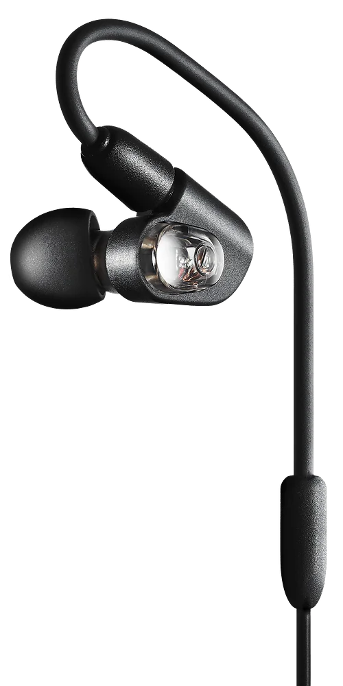 Audio-Technica ATH-E50 Balanced Armature In-Ear Monitor Earphones - product view 2
