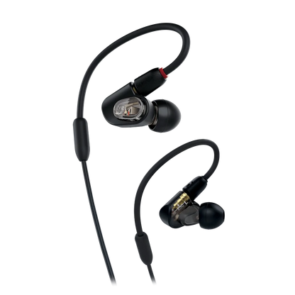 Audio-Technica ATH-E50 Balanced Armature In-Ear Monitor Earphones - front view