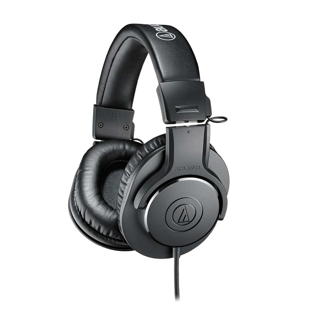 Audio-Technica ATH-M20x Closed-Back Dynamic Headphones - front view