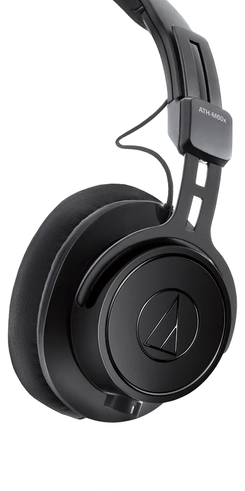 Audio-Technica ATH-M60X Closed-Back Dynamic Headphones - product view 2