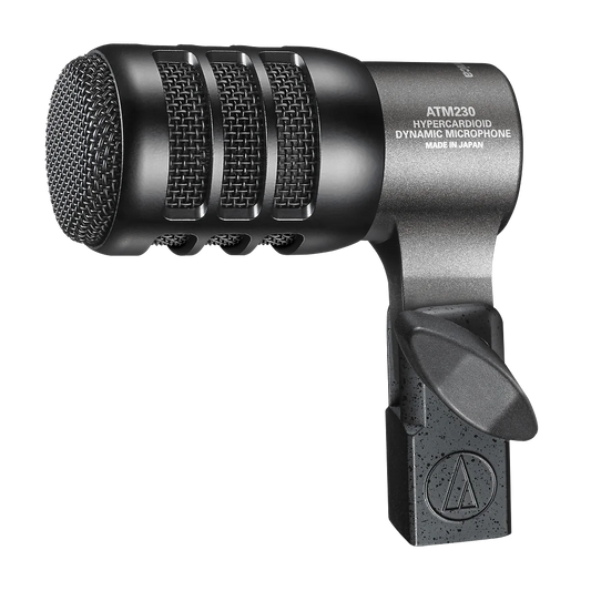 Audio-Technica ATM230 Hypercardioid Dynamic Instrument Microphone - front view