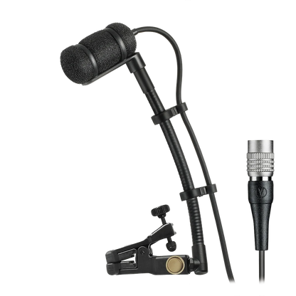 Audio-Technica ATM350UcW Instrument Microphone - front view