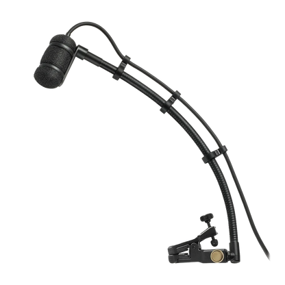 Audio-Technica ATM350UL Cardioid Condenser Instrument Microphone - front view