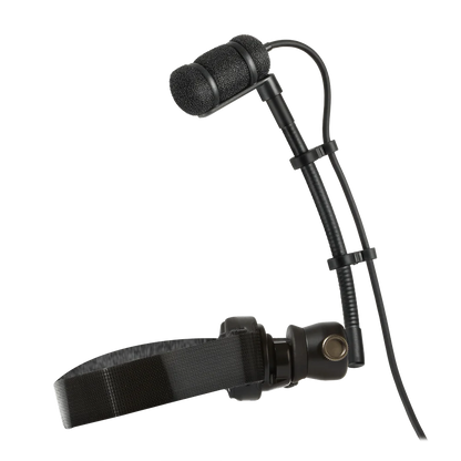 Audio-Technica ATM350W Cardioid Condenser Instrument Microphone - front view