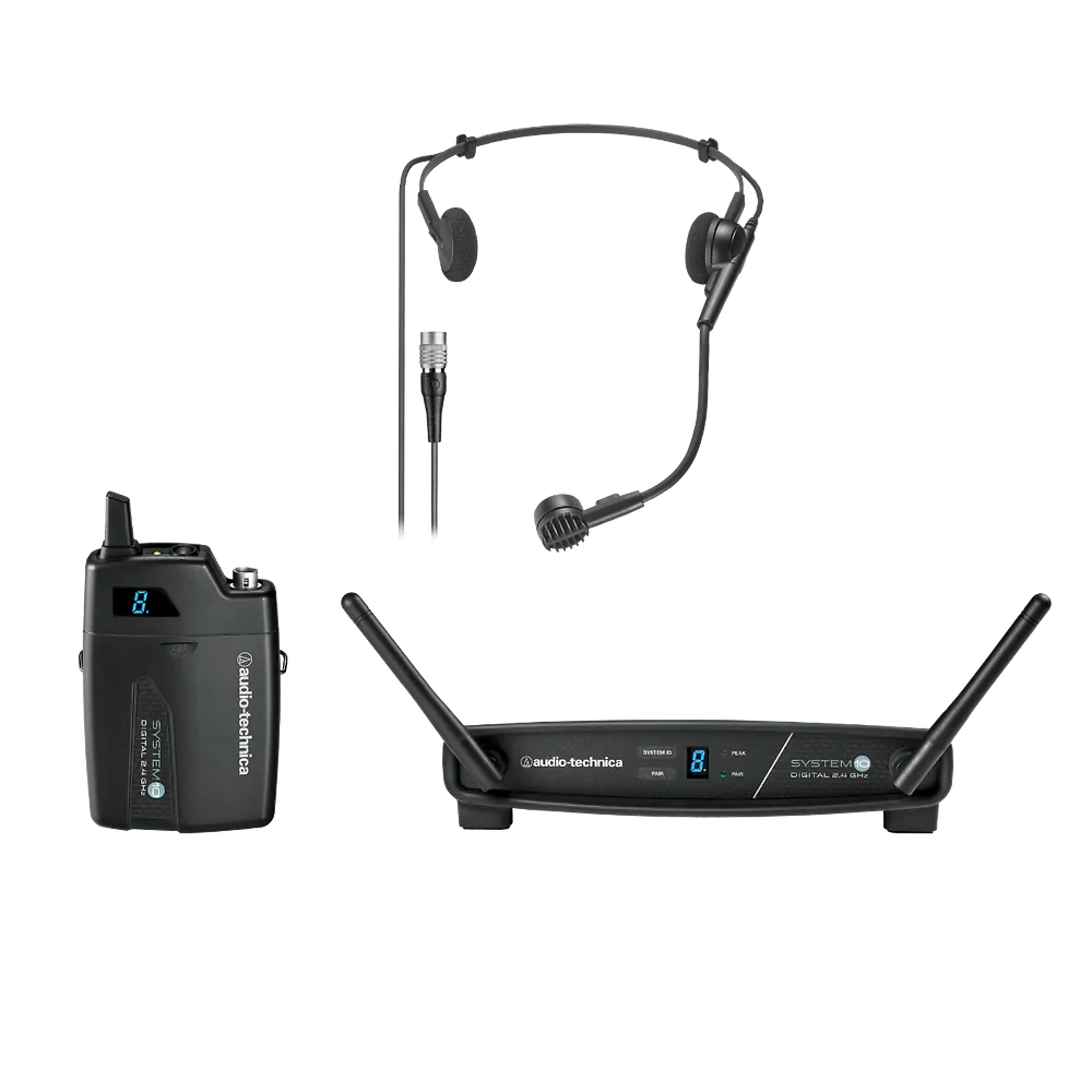 Audio-Technica ATW-1101/H System 10 Wireless Headworn System - front view