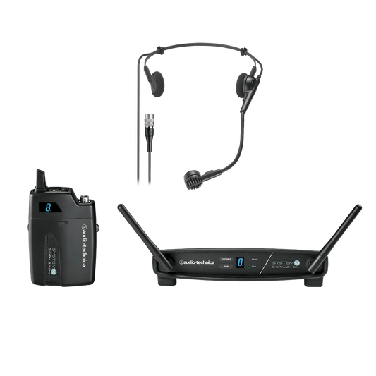 Audio-Technica ATW-1101/H System 10 Wireless Headworn System - front view