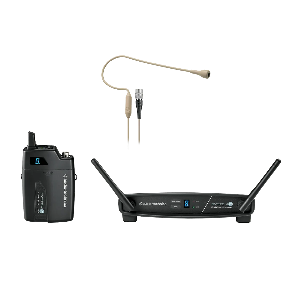 Audio-Technica ATW-1101/H92-TH System 10 Wireless Headworn System - front view
