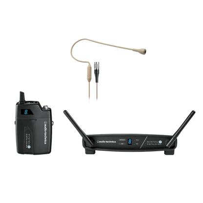 Audio-Technica ATW-1101/H92-TH System 10 Wireless Headworn System - front view