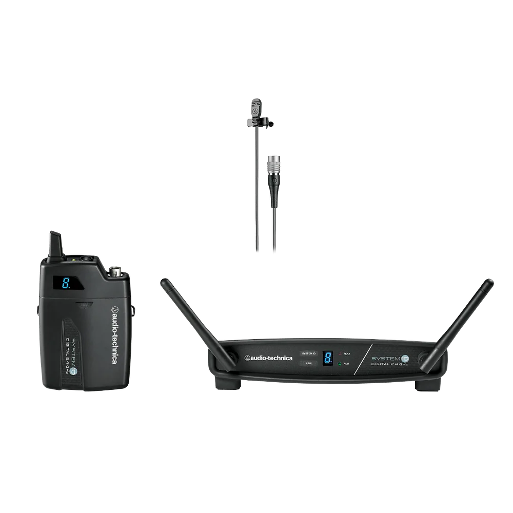 Audio-Technica ATW-1101/L System 10 Wireless Lavalier System - front view