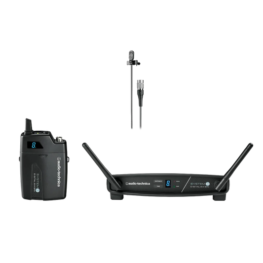 Audio-Technica ATW-1101/L System 10 Wireless Lavalier System - front view