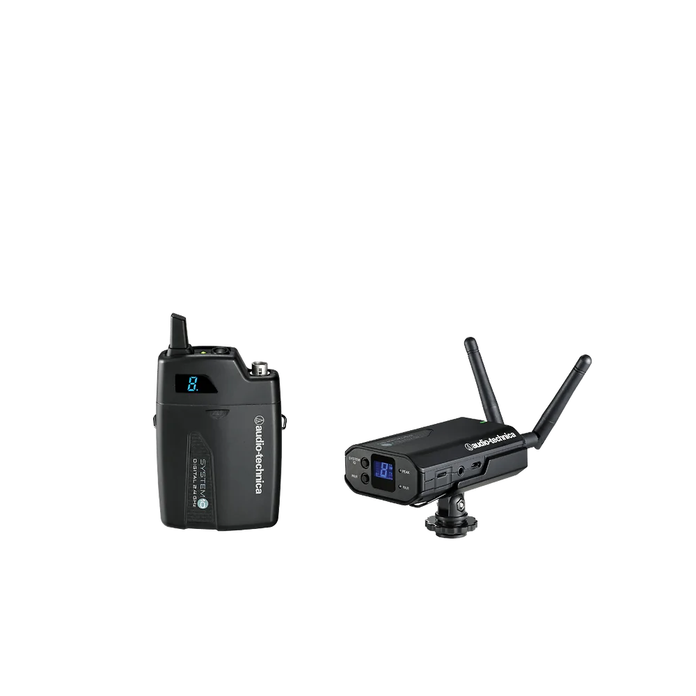 Audio-Technica ATW-1701 System 10 Camera-Mount Body-Pack Set - front view