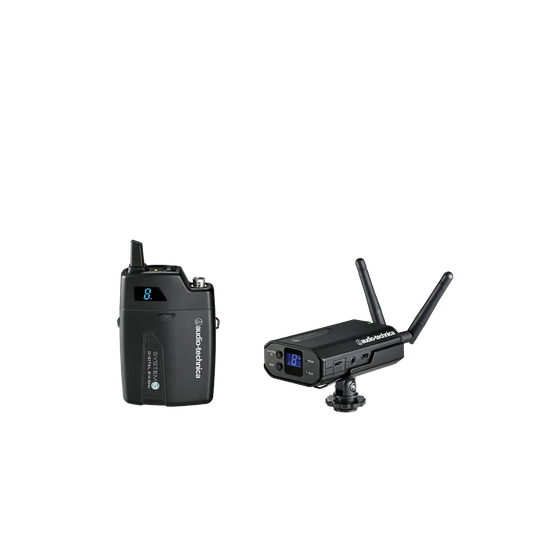 Audio-Technica ATW-1701 System 10 Camera-Mount Body-Pack Set - front view