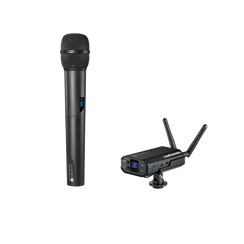Audio-Technica ATW-1702 System 10 Camera-Mount Handheld Set - front view