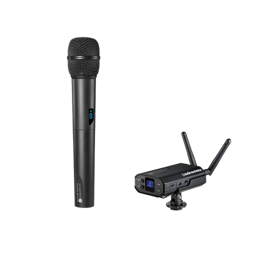 Audio-Technica ATW-1702 System 10 Camera-Mount Handheld Set - front view