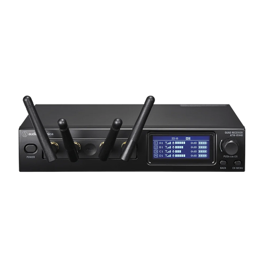 Audio-Technica ATW-R1440 System 20 PRO 4-Channel Receiver - front view