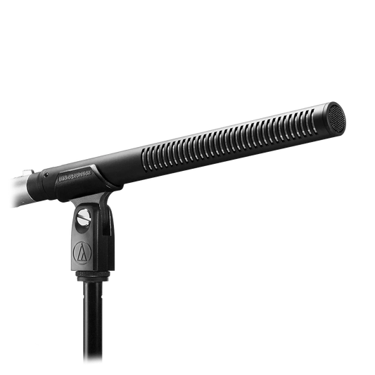 Audio-Technica BP4029 Cardioid Condenser Shotgun Microphone - front view