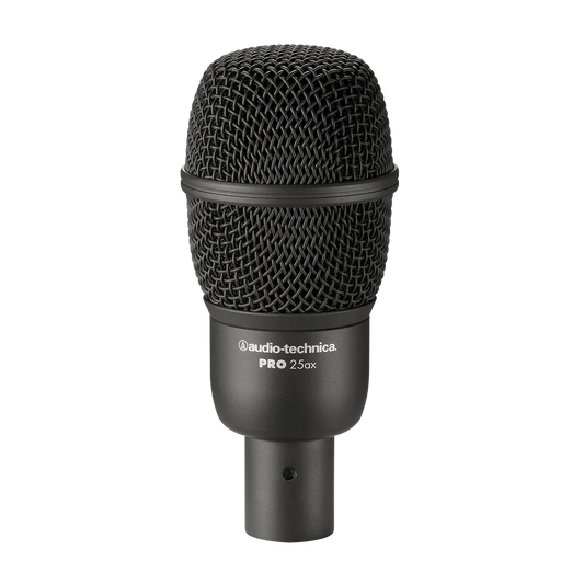 Audio-Technica PRO25ax Hypercardioid Dynamic Instrument Microphone - front view