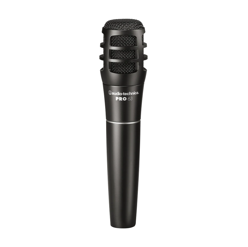 Audio-Technica PRO63 Cardioid Dynamic Instrument Microphone - front view