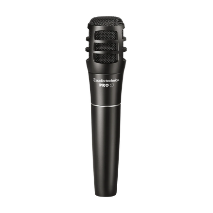 Audio-Technica PRO63 Cardioid Dynamic Instrument Microphone - front view
