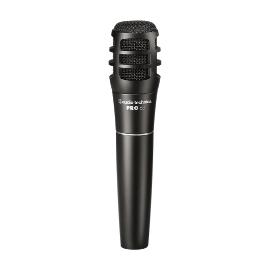 Audio-Technica PRO63 Cardioid Dynamic Instrument Microphone - front view