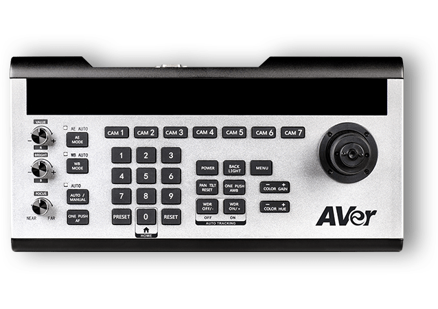 AVer CL01 PTZ Camera Controller - front view