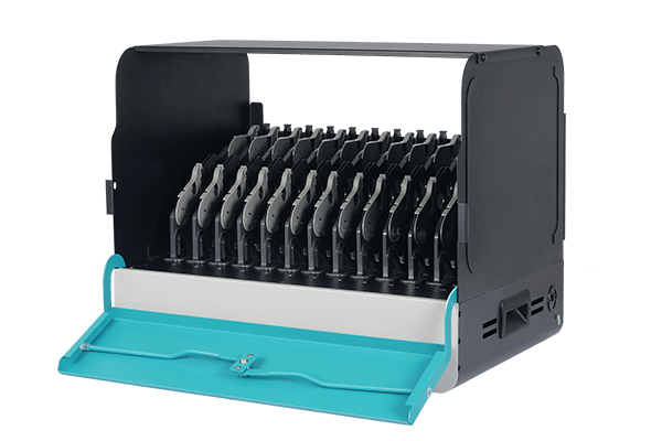 AVer E12 12-Device Charging Station for Tablets, Laptops, and More - product view 3