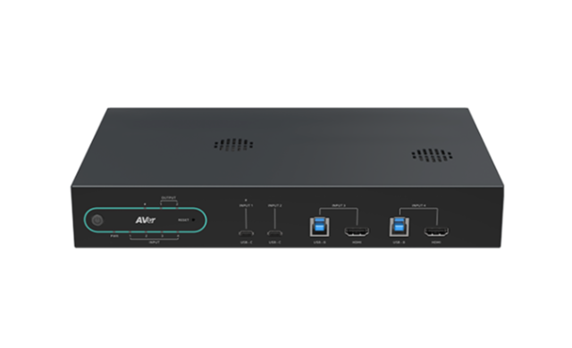 AVer HUB30 Matrix Switcher - front view
