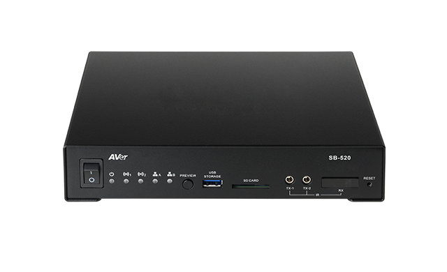 AVer SB-520 Professional Streaming Box - front view