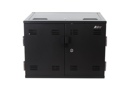AVer X12 12 Device Charging Cabinet - front view