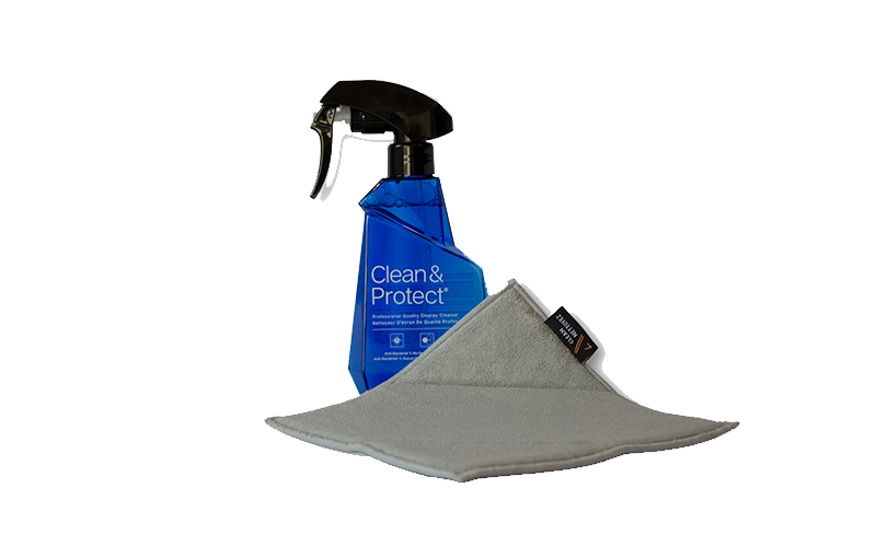 Avocor Austere V Series Clean & Protect protective cleaning treatment for Avocor displays - front view