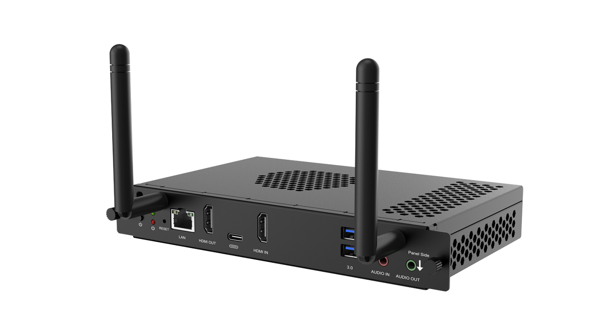 Avocor AVC-OPS-EDLA1 Google EDLA certified slot-in OPS Android PC - front view