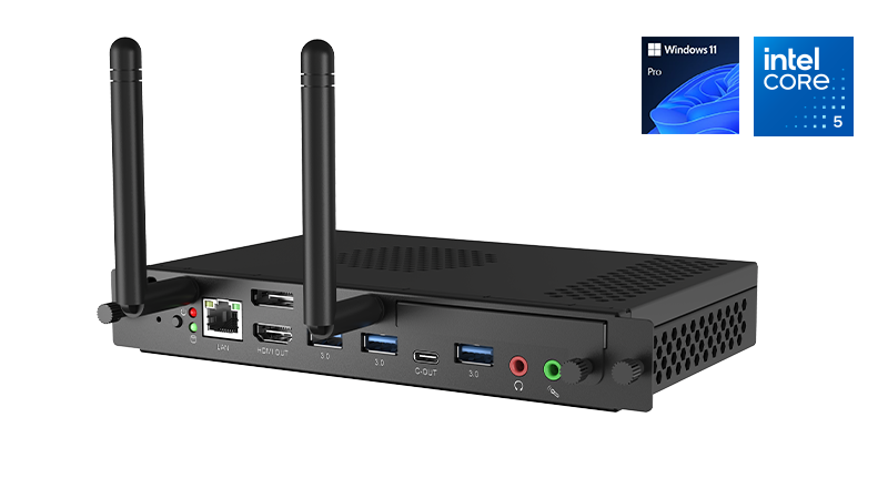 Avocor AVC-OPSi5-G13 OPS slot-in PC with 13th Gen Intel Core i5 and Windows 11 Pro - view 2
