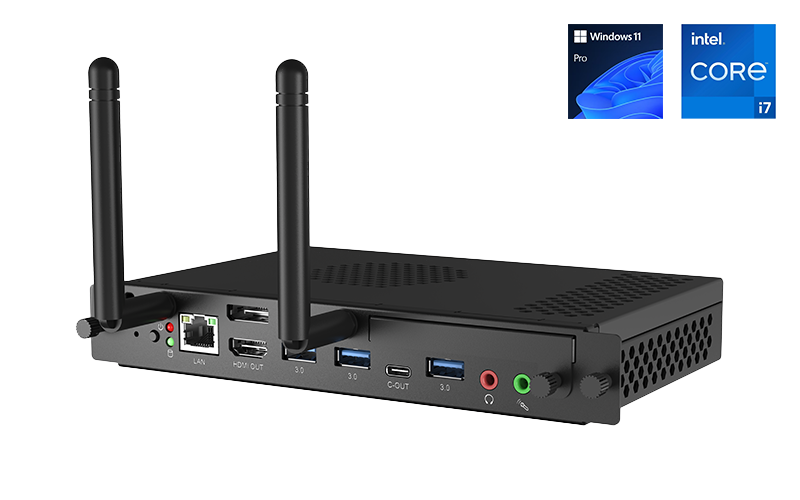 Avocor AVC-OPSi7-G12 OPS slot-in PC with 12th Gen Intel Core i7 and Windows 11 Pro - view 2