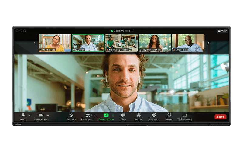 Avocor AVE-9200 92-inch 21:9 5K ultra-wide interactive display - view 4