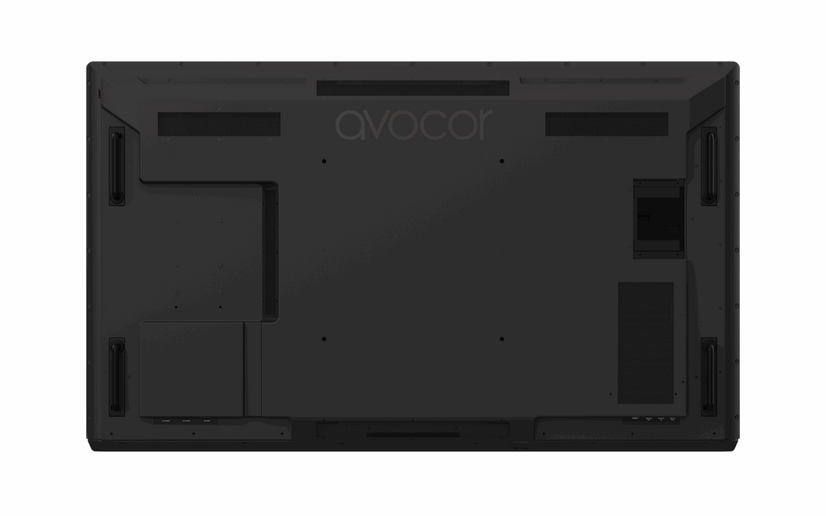 Avocor AVG-7560 75-inch 4K interactive display with InGlass touch - rear view