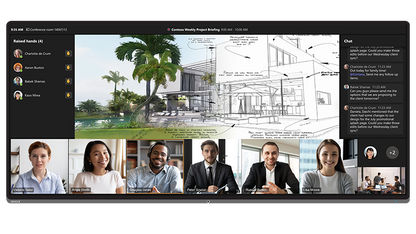 Avocor AVL-1050-T 105-inch 21:9 5K ultra-wide interactive display with PCAP touch - view 4