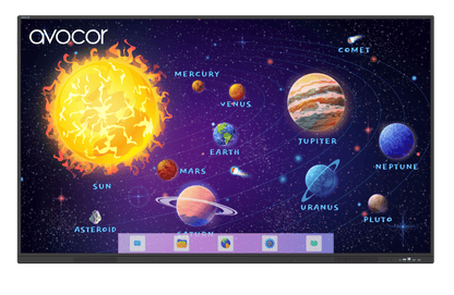 Avocor AVS-6510E 65-inch 4K Google EDLA interactive display for education - view 2