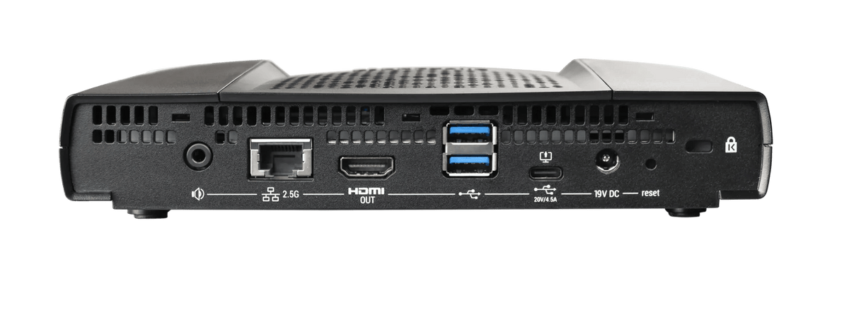 Barco ClickShare CX-50 Gen 2 wireless conferencing system - rear view with ports