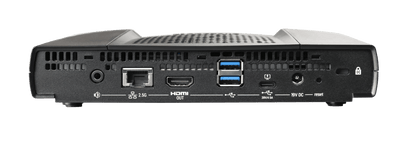 Barco ClickShare CX-50 Gen 2 wireless conferencing system - rear view with ports