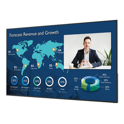 BenQ CS6501: 65 Inch 4K Corporate Smart Signage Display - angled view (1 of 2)