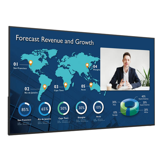BenQ CS6501: 65 Inch 4K Corporate Smart Signage Display - front view (1 of 3)